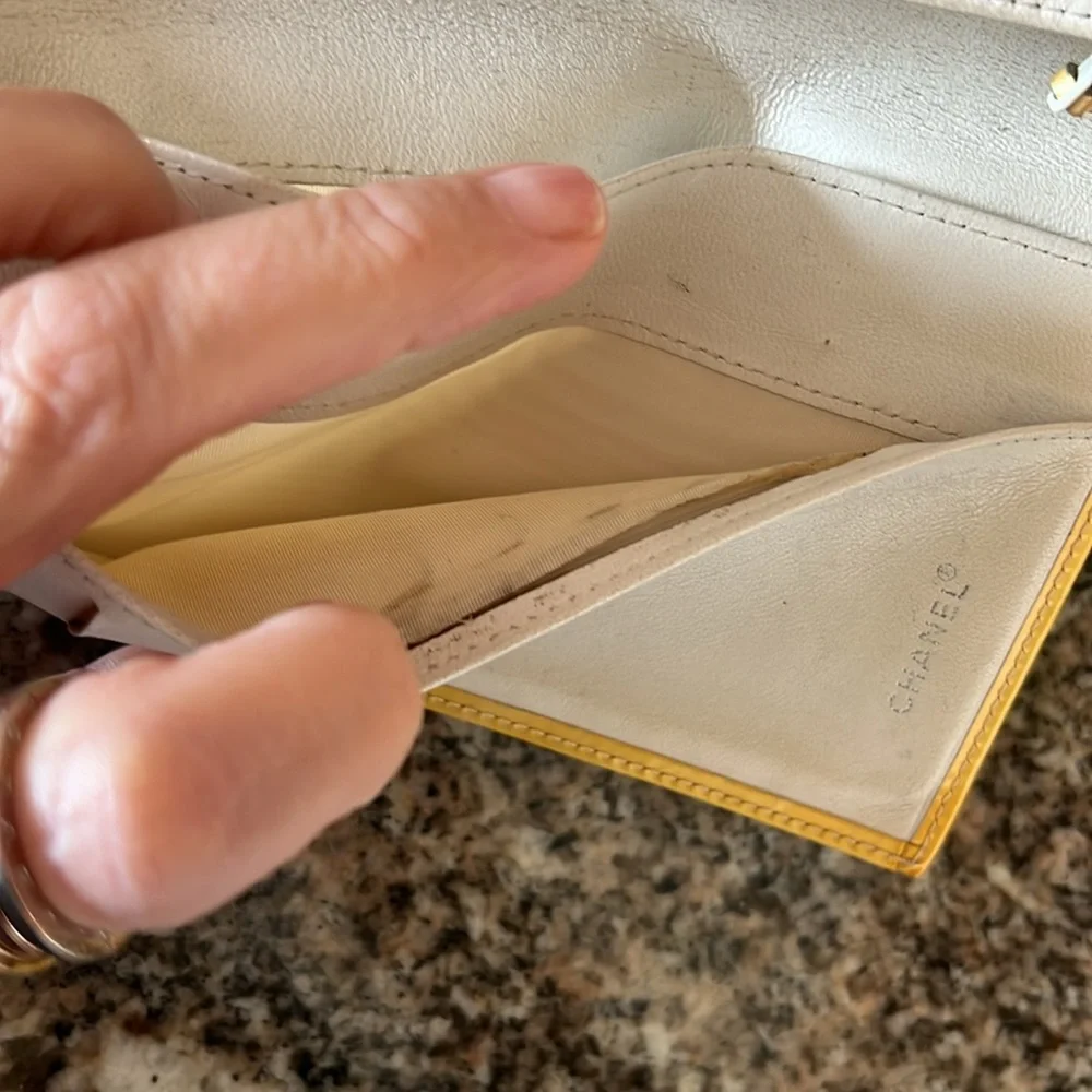 Chanel Vintage Patent Leather Wallet